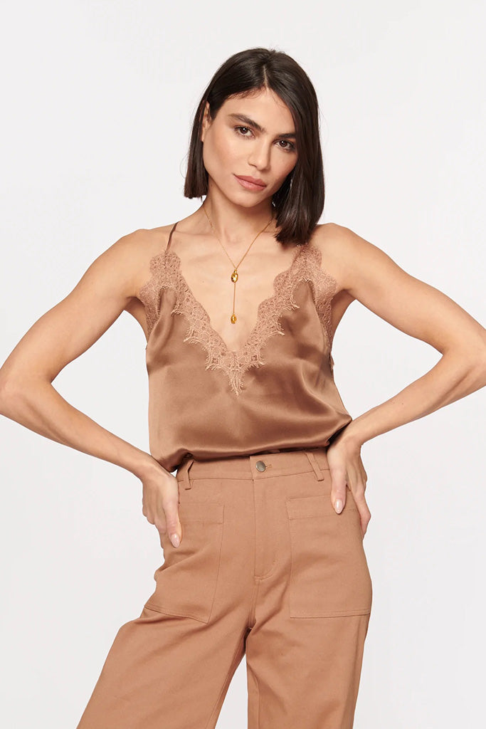 Cami NYC Everly Cami Caramel Collins St