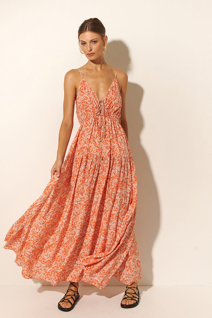 My Next Adventure Tangerine Dress
