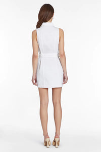 Amanda Uprichard - Greyson Denim Dress - White