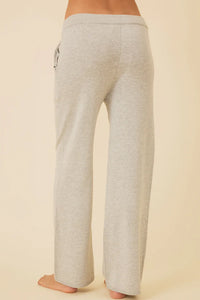 One Grey Day - Bianca Cropped Pant - Heather Grey