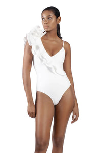 Maygel Coronel - Noor One Piece - Off White