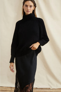 Charli - Solange Slip Dress - Black