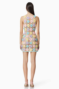 elliatt crochet dress Elliatt Elise Crochet Midi Dress In Multi - 45% Off