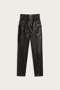 Suncoo Paris - Jani Vegan Leather Pant - Black
